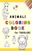 Animals Coloring Book for Toddlers