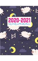 2020-2021 Daily Weekly and Monthly Planner