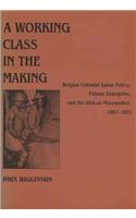 A Working Class in the Making: Belgian Colonial Labour Policy and the African Mineworker, 1907-51
