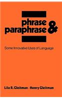 Phrase and Paraphrase