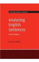 Analysing English Sentences