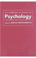 Cambridge Dictionary of Psychology