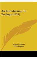 An Introduction To Zoology (1921)
