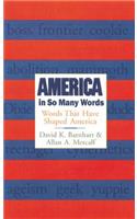 America in So Many Words