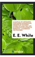 Manual of Arithmetic