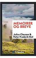 Memoirer Og Breve