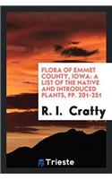 Flora of Emmet County, Iowa