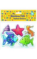 Rainbow Fish Bathtub Stickers