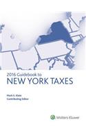 Guidebook to New York Taxes 2016