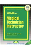 Medical Technician Instructor