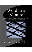 Word in a Minute