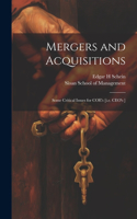 Mergers and Acquisitions