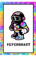 Psychonaut: Journal for recording psychedelic experiences, trips, and exploring consciousness lined notebook