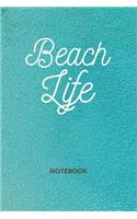 Beach notebook to write in - Beach Life