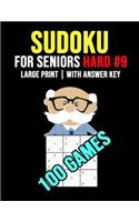 Sudoku For Seniors Hard #9 - 100 Games