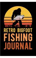 Retro Bigfoot Fishing Journal