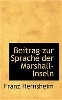 Beitrag Zur Sprache Der Marshall-Inseln