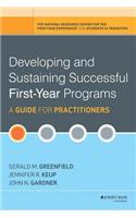 Developing and Sustaining Successful First-Year Programs: A Guide for Practitioners