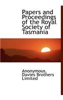 Papers and Proceedings of the Royal Society of Tasmania