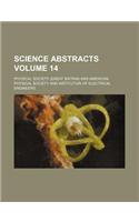 Science Abstracts Volume 14: (English)
