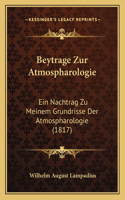 Beytrage Zur Atmospharologie