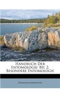Handbuch Der Entomologie