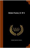 Birket Foster, R. W S
