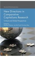 New Directions in Comparative Capitalisms Research