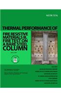 Thermal Performance of Fire Resistive Materials III. Fire Test on a Bare Steel Column