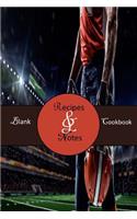 Blank Cookbook: Recipes & Notes; Football, Tailgate Party (5)