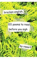 bracken english, 101 poems to read before you sigh...: (English)