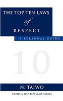 Top Ten Laws of Respect