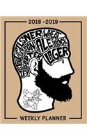 2018-2019 Weekly Planner