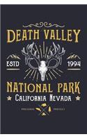 Death Valley ESTD 1994 National Park California Nevada Preserve Protect
