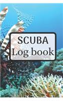 Scuba log book: Dive logbook - Diver log book 6 x 9 inches x 120 pages - Dive journal scuba diving for Beginner, intermediate and experienced Diver