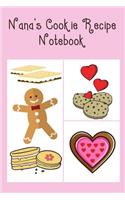 Nana's Cookie Recipe Notebook