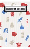 Hawaii Composition Notebook