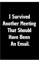 I Survived Another Meeting That Should Have Been An Email