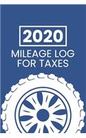 2020 Mileage Log For Taxes