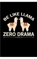Be Like Llama Zero Drama