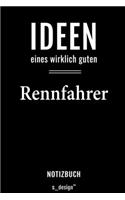 Notizbuch für Rennfahrer