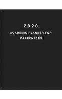 2020 Academic Planner For Carpenters