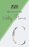 2020 Weekly Planner C: 2020 Weekly Planner: Modern Floral Alphabet Diary/Planner with space for notes; hopes, dreams and aspirations; top priorities, victories, and forwar(3 Weekly Planner Modern Floral Alphabet)