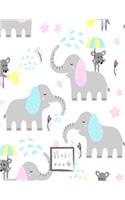 Notebook: Baby shower Notebook for Kids and Lined pages, Extra large (8.5 x 11) inches, 110 pages, White paper (Notebook for school)(1 Baby Shower Notebook)