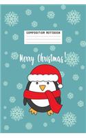 Composition Notebook Merry Christmas!