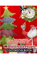 Merry Christmas coloring book: An Adult Coloring Book with Fun, Easy, and Relaxing Designs Paperback