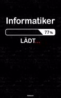 Informatiker Lädt... Notizbuch