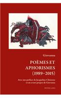 Poèmes Et Aphorismes (1989-2015)