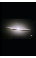 The Sombrero Galaxy Notebook -- 120 Page Blank Lined Journal