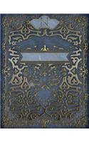Monogram "n" Sketchbook: Blank Art Pad Notebook Journal(14 Rustic Two 150 Sketch)